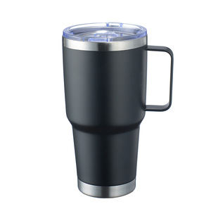 Cross Border Spot 30oz Stainless Steel Tumbler <b>With</b> <b>Handle</b> Insulated <b>Travel</b> <b>Mug</b> For Outdoor Use - Product Image 1