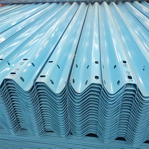 卸売高速道路ガードレール＆スチールバリアWビームガードレール道路亜鉛メッキ鋼Wビーム高速道路衝突防止柵 - Product Image 5