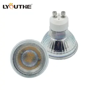 Glass Ceramic 4000k Non Dimmable 5W 7W GU10 Down Light Bulb For Home Office