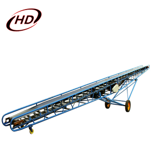 Düşük fiyat DY-500 mısır eğimli mobil bant konveyörü üretici - Product Image 4