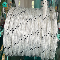 Cuerda de amarre marina Boyuan, doble trenzado, núcleo de UHMWPE, poliéster, nailon, cuerda cinética para escalada, cuerda paracord Kermantle