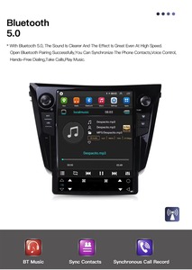 Reproductor Multimedia para Auto con Pantalla Vertical Tesla 4G, Compatible con Cámara de Reversa DVR para <span class=keywords><strong>Nissan</strong></span> <span class=keywords><strong>Qashqai</strong></span> J11 Xtrail T32 - Product Image 4