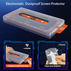 Applicable pour Apple XSmax/<span class=keywords><strong>XS</strong></span>/X plein écran HD 2.5D entrepôt sans poussière 9H protecteurs d'écran Film de protection en acier anti-poussière - Product Image 3