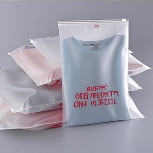 Wholesale Frosted Zipper <strong>Bags</strong> with High-End Tailored Logos <strong>Bulk</strong> Apparel Packaging Needs