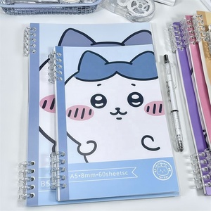 Quaderno A5 Trasparente Rimovibile con Fogli Staccabili Chiikawa per Studenti delle Scuole <span class=keywords><strong>Medie</strong></span> - Hachiware Momonga Kawaii - Product Image 5