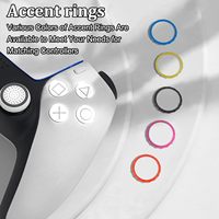 2 anneaux d'accentuation analogiques pour manette PS5, anneaux de bouton pour PS5
