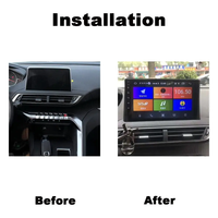 Android Auto pour Peugeot 5008 4008 3008 2017 - 2020 Navigation GPS Car Video Radio Multimedia Player Carplay Stereo No 2 Din Dvd
