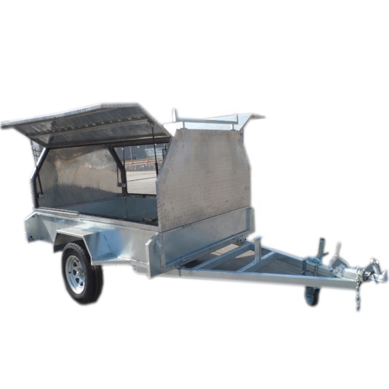 8x5 Galvanized Farm Utility Cage Box