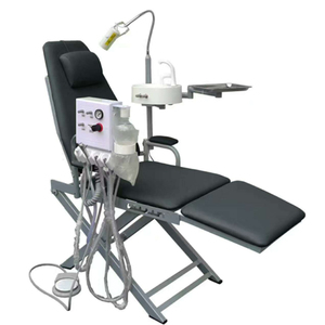 Unidad Dental Portátil Plegable, Mesa de Trabajo Dental Móvil con Luz LED, Escupidera y Sistema de Turbina Dental - Product Image 3