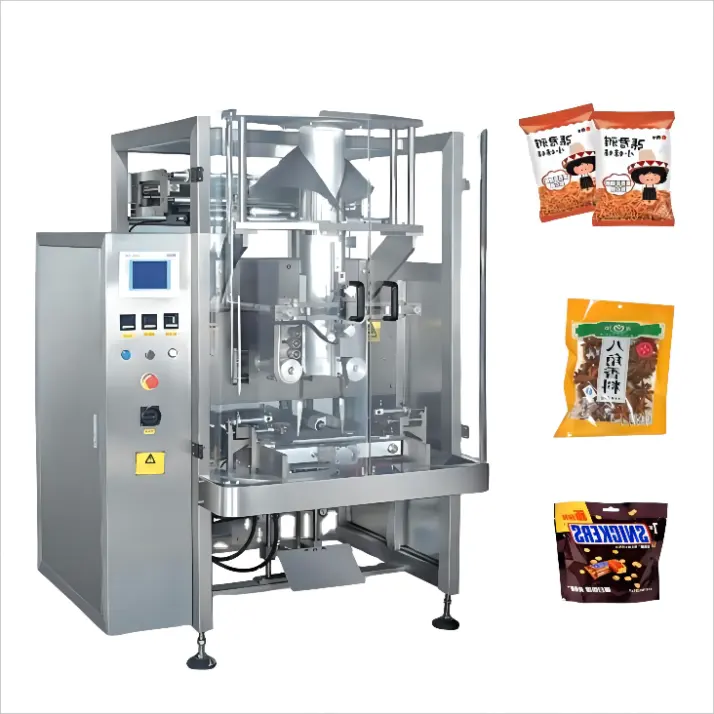 Factory Hot Sale vertical wheat flour/olive 420 520 720 stretch film VFFS packing machine