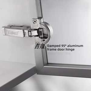 Charnières de meubles hydrauliques <span class=keywords><strong>Bailong</strong></span> 3D/2D, cadre en fer et aluminium, fermeture douce, pour armoires de cuisine, portes de placard, salle de bain, chambre à coucher - Product Image 2