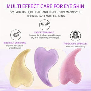 Masque pour les yeux en gel de collagène, anti-rides, raffermissant, patch en forme de cœur pour le soin des yeux - Product Image 4
