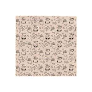 Custom Printing Double-Sided Food Grade Biodegradable Greaseproof 30-70g Butter <b>Wrapping</b> <b>Paper</b> for Noodle and Snack Packaging - Product Image 3