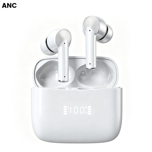 J8 Pro Blue Tooth Headphone Gaming Wireless Earphones Tws Earbud ANC ENC Noise Cancelling Earbuds for Running Headphones