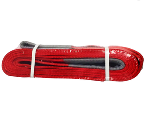 Sangles en sangle plate à <span class=keywords><strong>double</strong></span> boucle, vertes, pour applications de levage maritime - Product Image 4