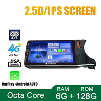 Pour Honda city 2014-2017 RHD 10.1 pouces unité principale Double 2 Din octa-core Quad voiture stéréo Navigation GPS android voiture radio