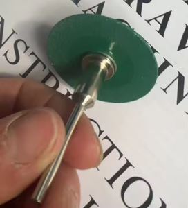 Petite lame de <span class=keywords><strong>scie</strong></span> 40/50mm pour le brasage transparent des carreaux de céramique, lame émeri en marbre Perceuse électrique pour la sculpture de tranches de jade en granit - Product Image 3