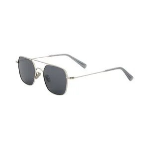 Luxury Fashion Luxury Metal Frame Sun Glasses Retro Vintage Rectangle Sunglasses