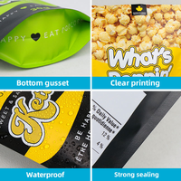 Sacs refermables personnalisés avec logo, taille personnalisée, imprimés, biodégradables, résistants à l'humidité, en plastique durable