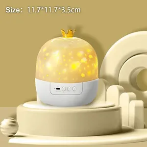 <span class=keywords><strong>Proyector</strong></span> de Estrellas Crown 21 en 1, Lámpara de Noche LED para Niños, con Ajuste de Brillo, para Niñas y Niños Pequeños - Product Image 3