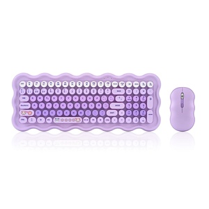 OEM 2.4G tastiera ergonomica senza fili Mouse Combo colorato per ufficio o gioco uso regalo per Desktop o <span class=keywords><strong>computer</strong></span> portatile - Product Image 6