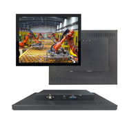 Moniteur tactile de haute qualité de 15 pouces, moniteur mural tactile, moniteur LCD à cadre ouvert