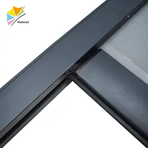 Customize Size Modern Luxury Electric Roller Shades Window Curtain Cassettes Motorized Zip Screen Drop Down Blinds