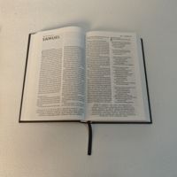 Bible certifiée à couverture rigide avec jaquette, reliure parfaite, bordure dorée, papier kraft, cadeau de mariage haut de gamme