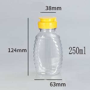 Bán buôn bóp mật ong <span class=keywords><strong>Jar</strong></span> chai thiết kế 100ml 150ml 250ml 500ml 1000ml bóp chai cho mật ong - Product Image 4