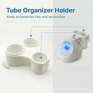 Organizador de tubos para extractor de leche, soporte de plástico con 3 tazas para accesorios de bebé - Product Image 5