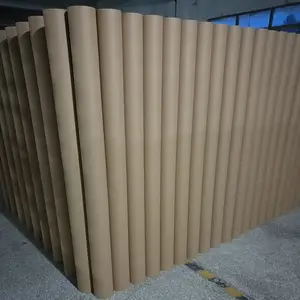 Cardboard Tubes Packaging Factory Price Custom Sizes Cone Kraft Paper Bobbin Tube Roll Paper Core