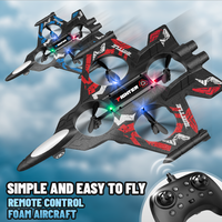 Jouet portable longue portée pour débutant Lumière LED pour enfant Avion de type avion Mini drone d'extérieur pour enfant