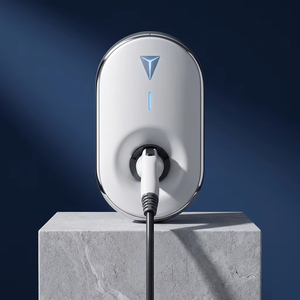 Borne de <span class=keywords><strong>Recharge</strong></span> Domestique <span class=keywords><strong>pour</strong></span> Véhicules Électriques Changan A08 Bleu Foncé 7KW AC 220V, Déverrouillage par <span class=keywords><strong>Carte</strong></span>, Programmation à Distance, Compatible avec la Plupart des Véhicules Électriques - Product Image 3