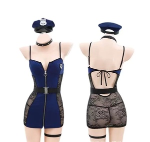 Lencería Sexy sin Tirantes para Mujer, Talla Grande XXL, Transpirable, con Bordado Transparente, Decoración de Cadena de Encaje, Tejido de Punto - Product Image 6