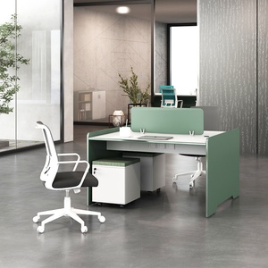 Modern <b>Desk</b> Partition Customize Popular Office Partition Extrusions Aluminum Profiles Office Furniture Cubicle Workstations - Product Image 2