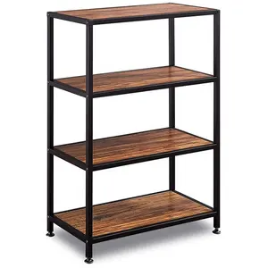 2023 Factory Hot Sale Wooden Cube Bookcase Bookshelf Storage Organizer Living Room Cube Book Shelves