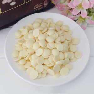 Schwarzweiss-Schokoladen münzen Kommerzielle Back zutaten, die Kakaobutter ersetzen, die in der Schokoladen industrie weit verbreitet ist - Product Image 3