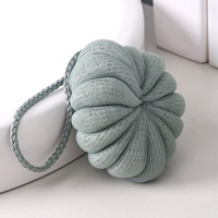 LAVCIACINTA Éponge de Douche Exfoliante Douce et Écologique en Maille, Loofah Tendance pour le Corps, Boule de Bain Moussante