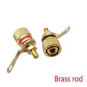 Brass <strong>Speaker</strong> <strong>Terminal</strong>, Banana Socket <strong>Terminal</strong>, <strong>Speaker</strong> Audio <strong>Connector</strong> - Product Image 3