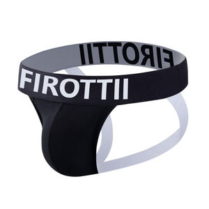 Servizio OEM all'ingrosso vita bassa Mens biancheria intima Sexy Cuecas sospensorio confortevole cotone Logo personalizzato uomini Sexy sospensorio - Product Image 1
