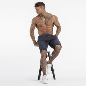 Gingtto Patalon Jeans pour hommes Tall Stretcher Jeans Shorts Simple Wear Denim Mens Trousers Pant - Product Image 6