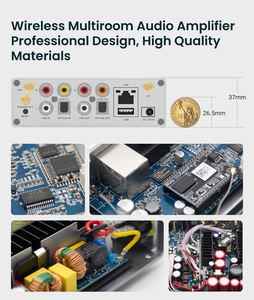 Arylic S50Pro + Receptor de <span class=keywords><strong>audio</strong></span> WiFi Streaming inalámbrico AptX HD <span class=keywords><strong>Audio</strong></span> Streamer Digital Multiroom/multizona Preamplificador ESTÉREO - Product Image 4