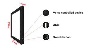 Boîte à lumière LED Image 3D d'anime <span class=keywords><strong>japonais</strong></span> pour la décoration de la maison - Product Image 3