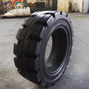 Pneu plein pour chariot élévateur Linde 23X9-10 RIM 6.5, fabriqué au Cambodge, pour usage industriel tout-terrain, livraison directe - Product Image 2