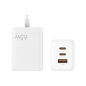 Tender PD 65W ชาร์จเร็ว GAN <span class=keywords><strong>TECH</strong></span> 65W ที่ชาร์จเร็ว65W พร้อม1A 2 C หลายพอร์ตปลั๊ก US สำหรับสมาร์ทโฟน - Product Image 3