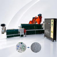 Granulateur 300 kg/h Polietilena Maquinaria Para Reciclar Plastico Harga Mesin Pelet Plastik Hdpe Granules Making Machine