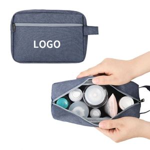Bolsa de Aseo Cosmética Portátil de Viaje, Impermeable, de Tela Oxford, para Mujer, en Venta - Product Image 3
