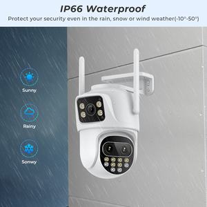<span class=keywords><strong>BESDER</strong></span> 8MP caméra IP PTZ 4K trois objectifs sans fil 2.8mm 12mm objectif 8X Zoom optique AI détection de mouvement Wifi caméra de vidéosurveillance - Product Image 4