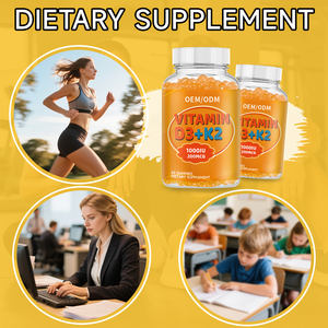 Permen Kunyah <span class=keywords><strong>Vitamin</strong></span> D3 & K2 Isi Tengah OEM Laris Manis, Mendukung Kesehatan Tulang, Otot & Imunitas - Product Image 3