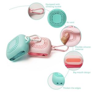 Serviette de sport d'extérieur à séchage rapide, sac de rangement en silicone avec fermeture éclair, absorbante, petite trousse de toilette tendance - Product Image 3